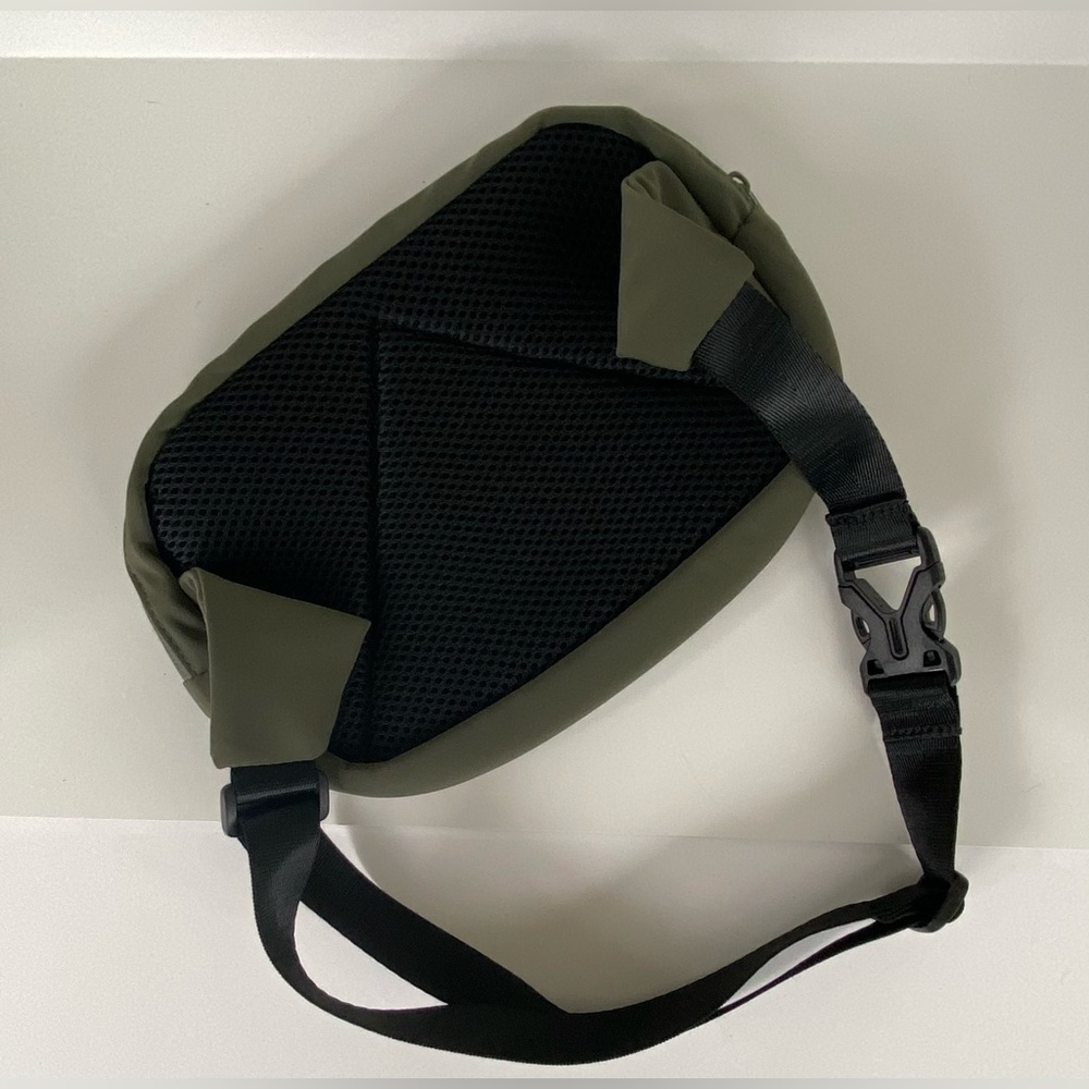 Obe’ Crossbody Waist-Belt Bag, Waistband Belt Bag Fanny-Pack, Hunter Green - Picture 3 of 7